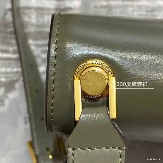 SATCHEL LOULOU YSL LEATHER IN CARRE SMOOTH 0620
